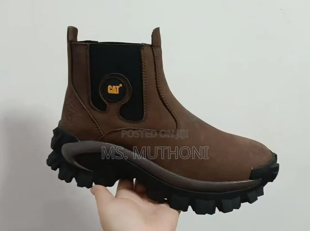 Caterpillar (Cat) Leather Laceless Ankle Boots. Size 39-45
