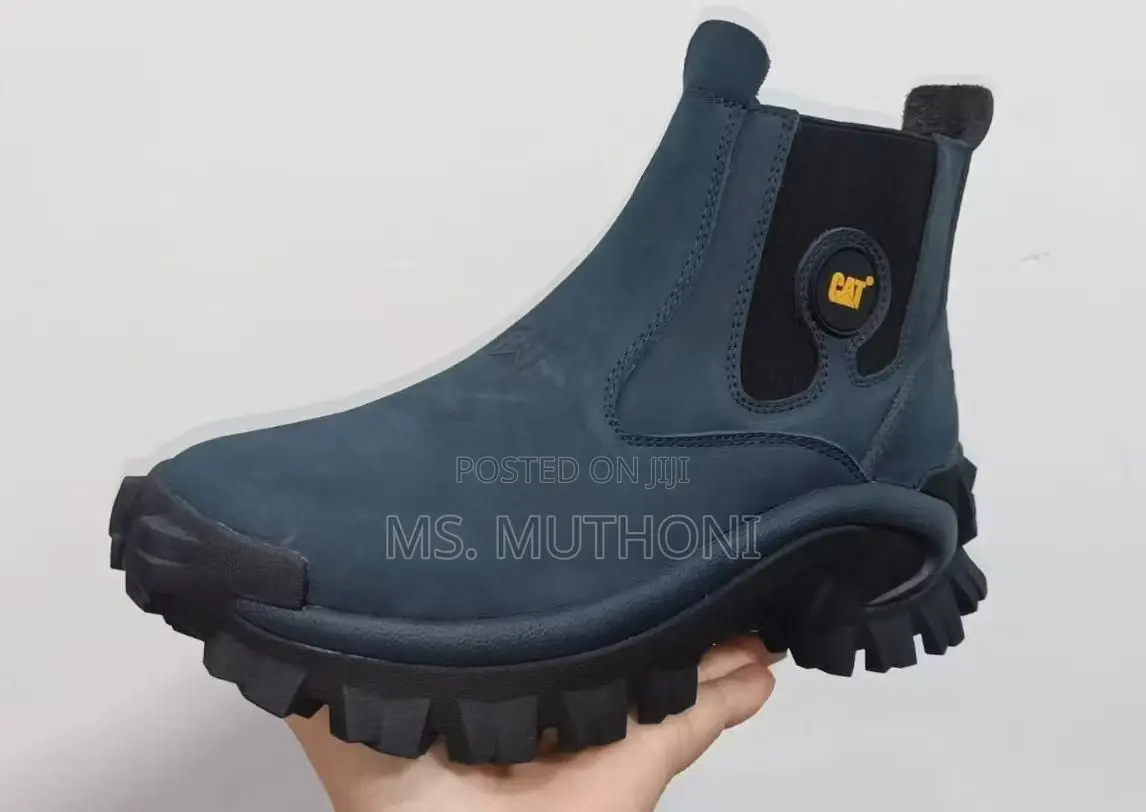 Caterpillar (Cat) Leather Laceless Ankle Boots. Size 39-45