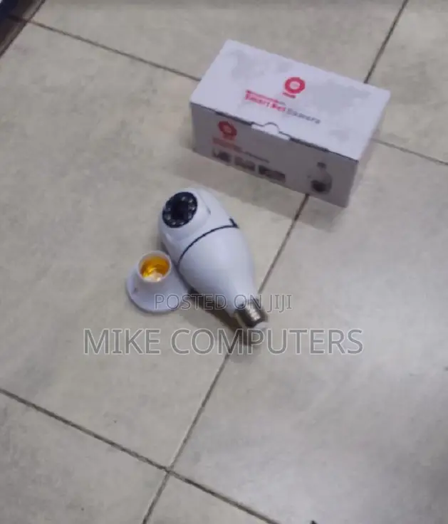Bulb PTZ Camera Smart Wifi Security Camera With Night Vision