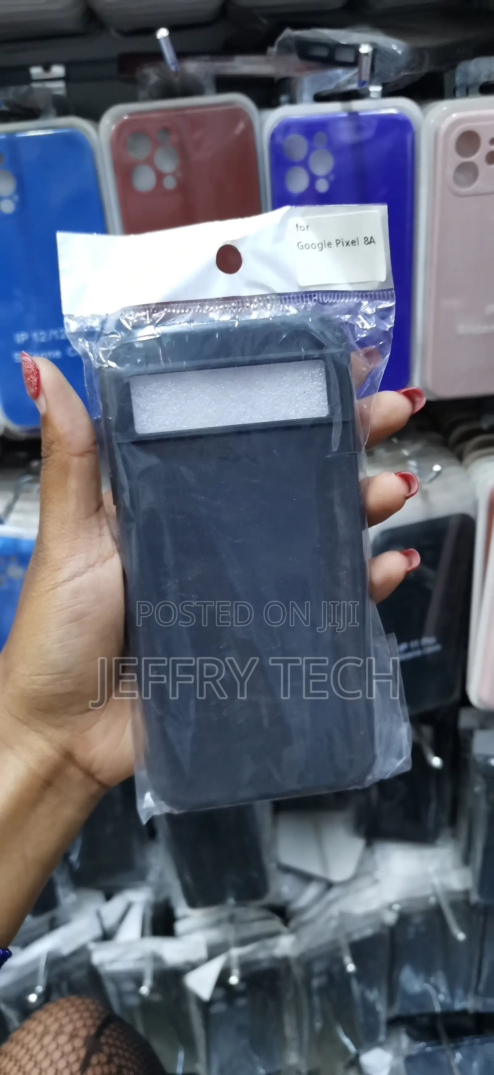 Darax Silicone Case for Google Pixel 8a Soft Flexible Rubber Material