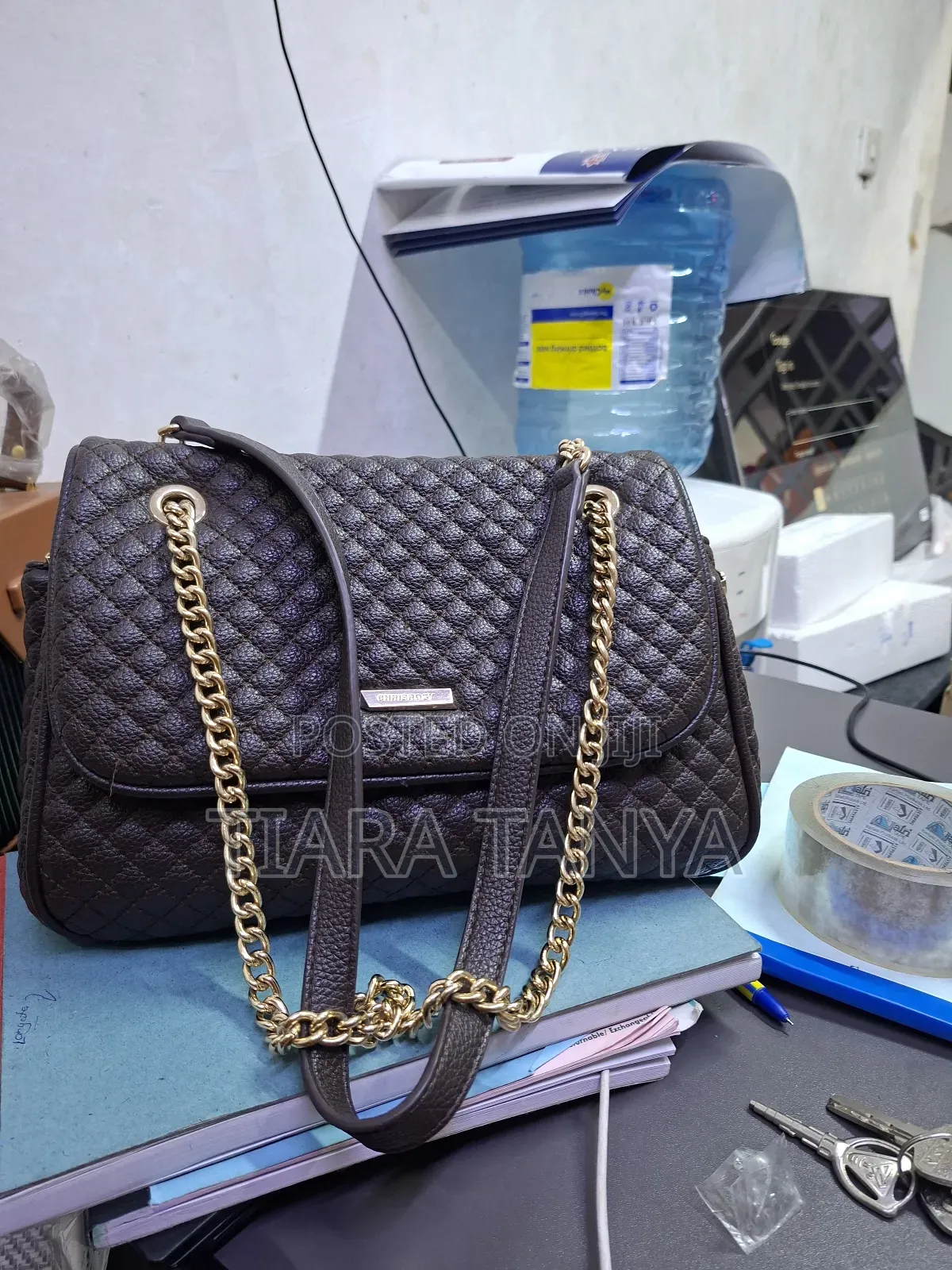 Quality Brown Big Leather Handbag