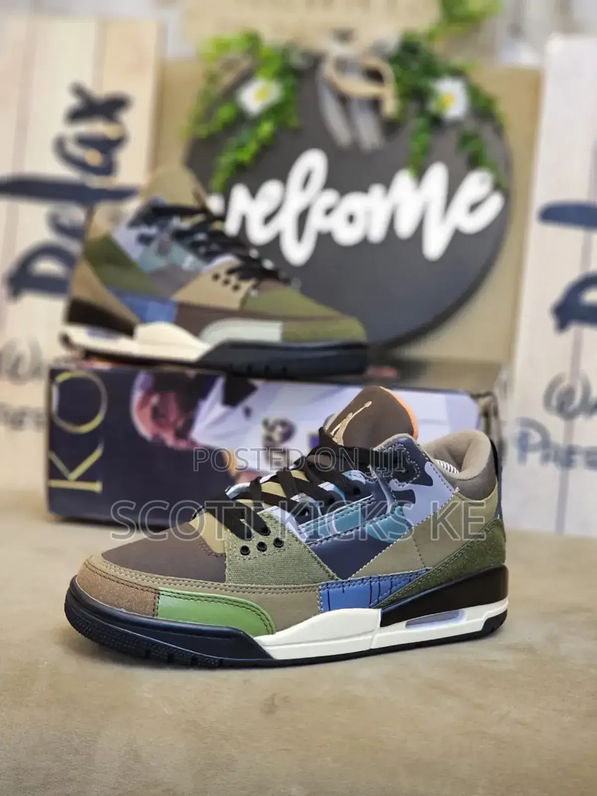 Air Jordan Retro 3 "Patchwork Top Quality