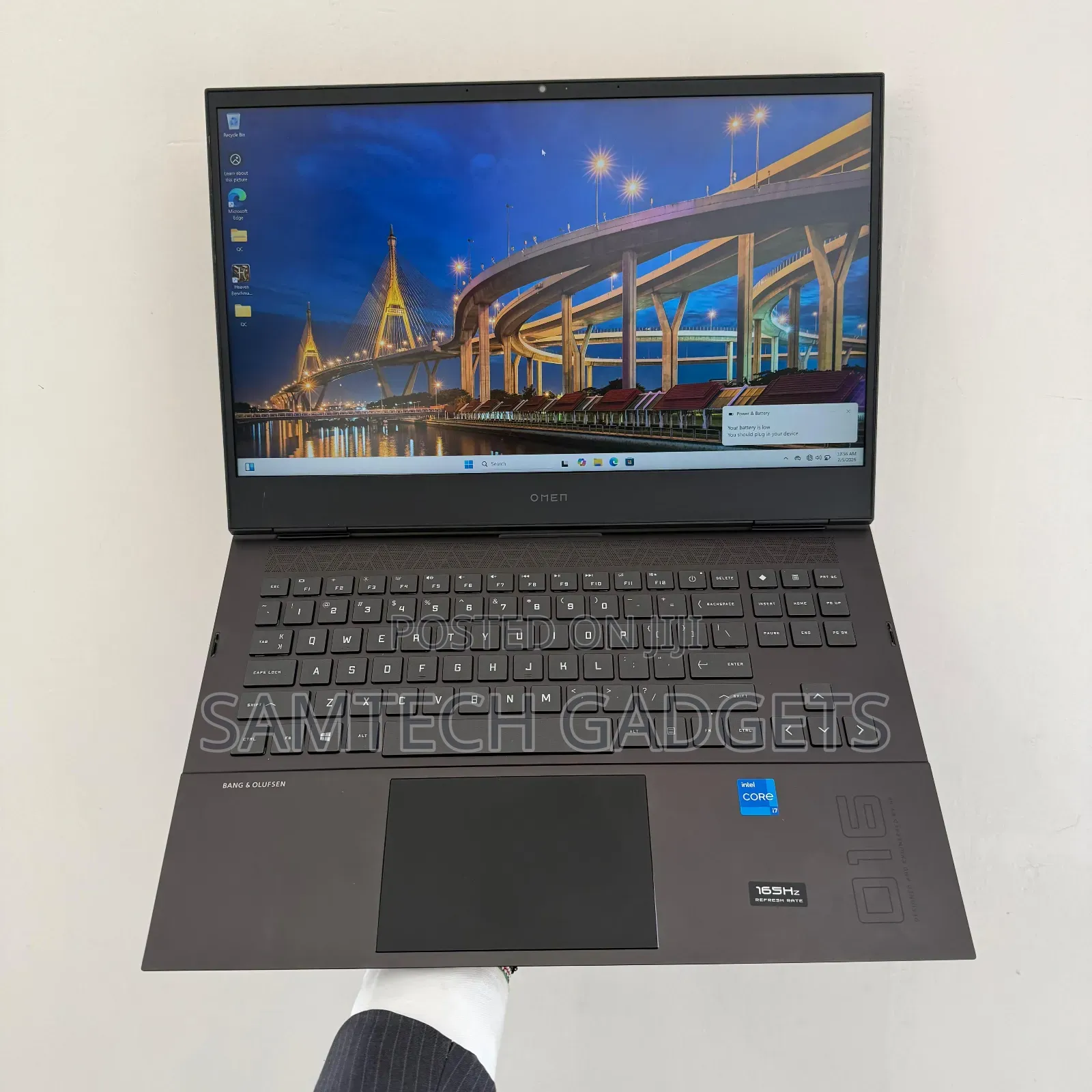 New Laptop HP Omen 16 16GB Intel Core I7 SSD 1T