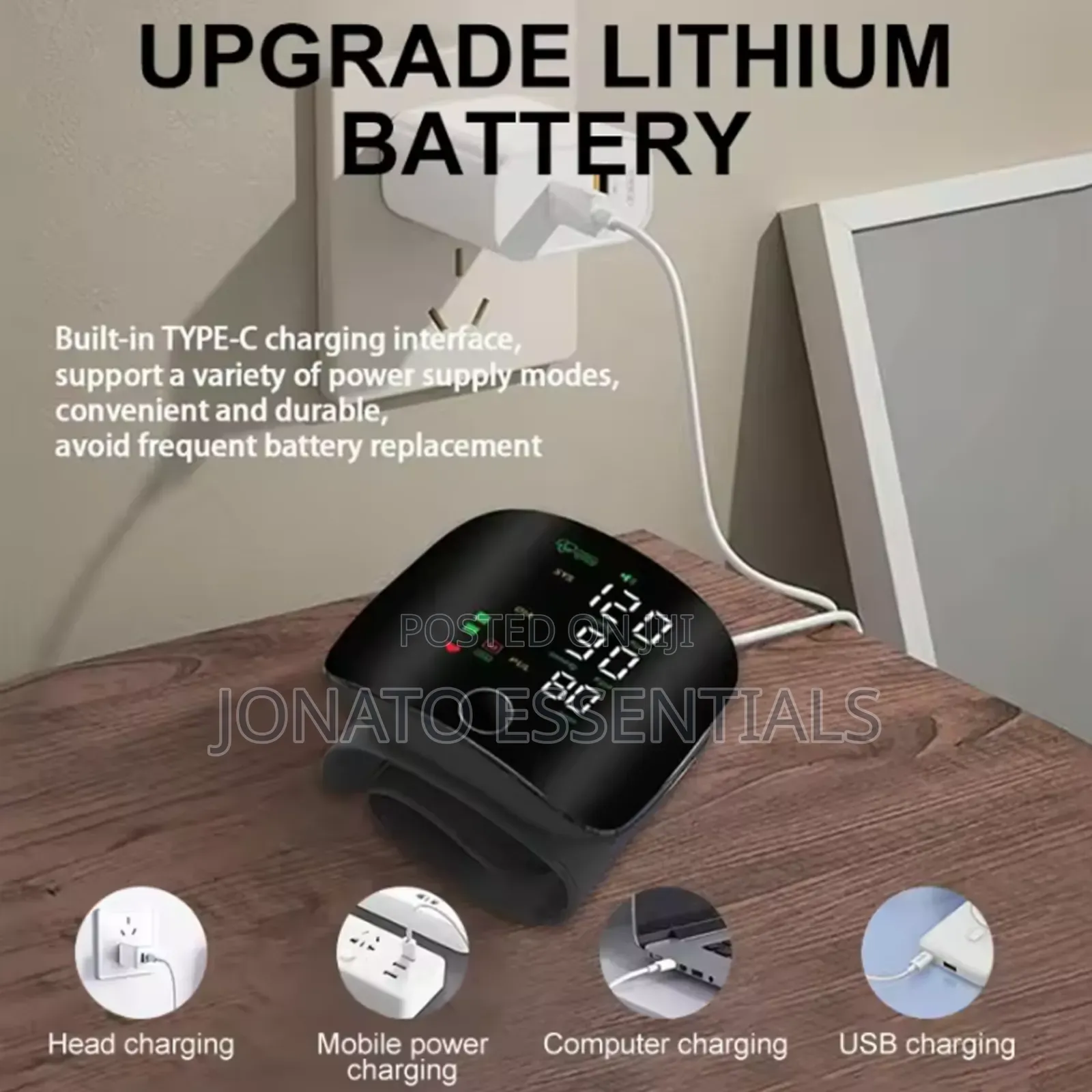 Wrist Led Blood Pressure Monitor Machine