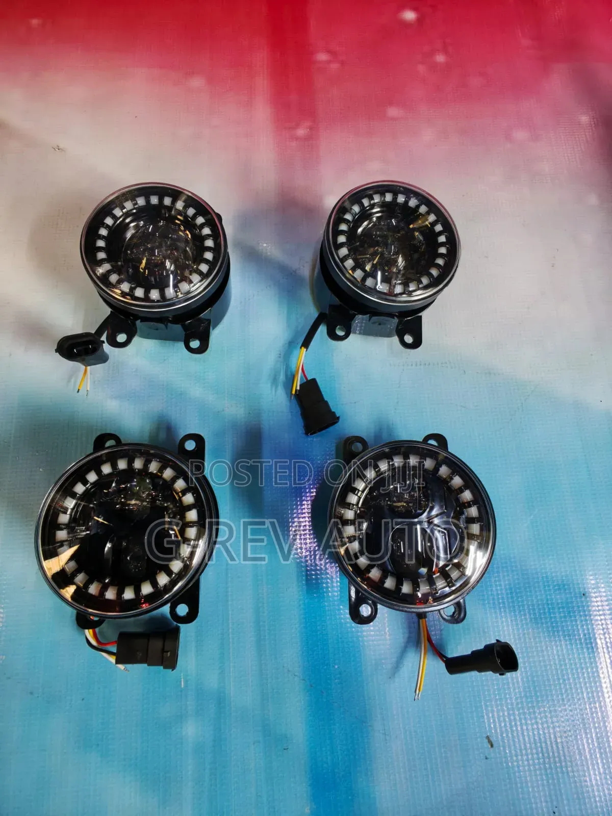 3 Inch 3 Colours  Led Foglights.