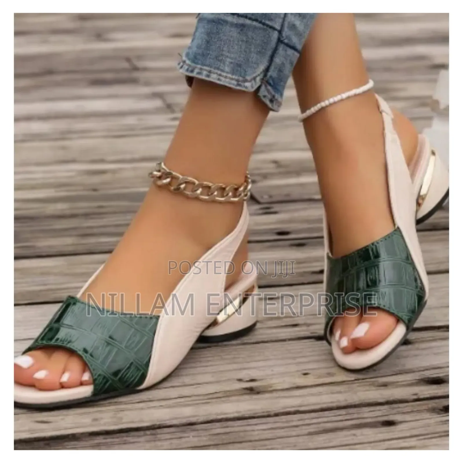 Ladies Elegant Open Shoes