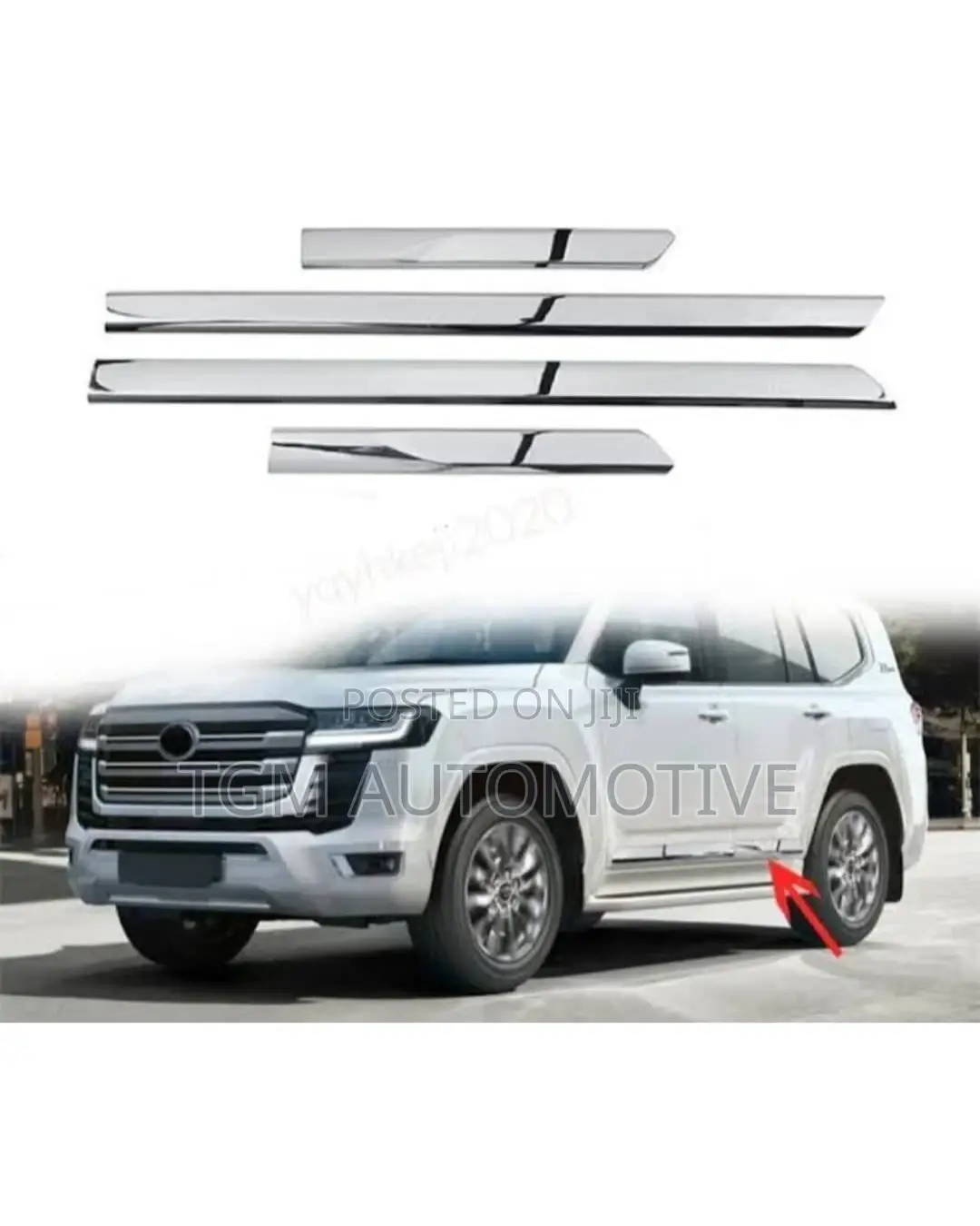 Toyota Land Cruiser 300 Series (Lc300) Side Moulding