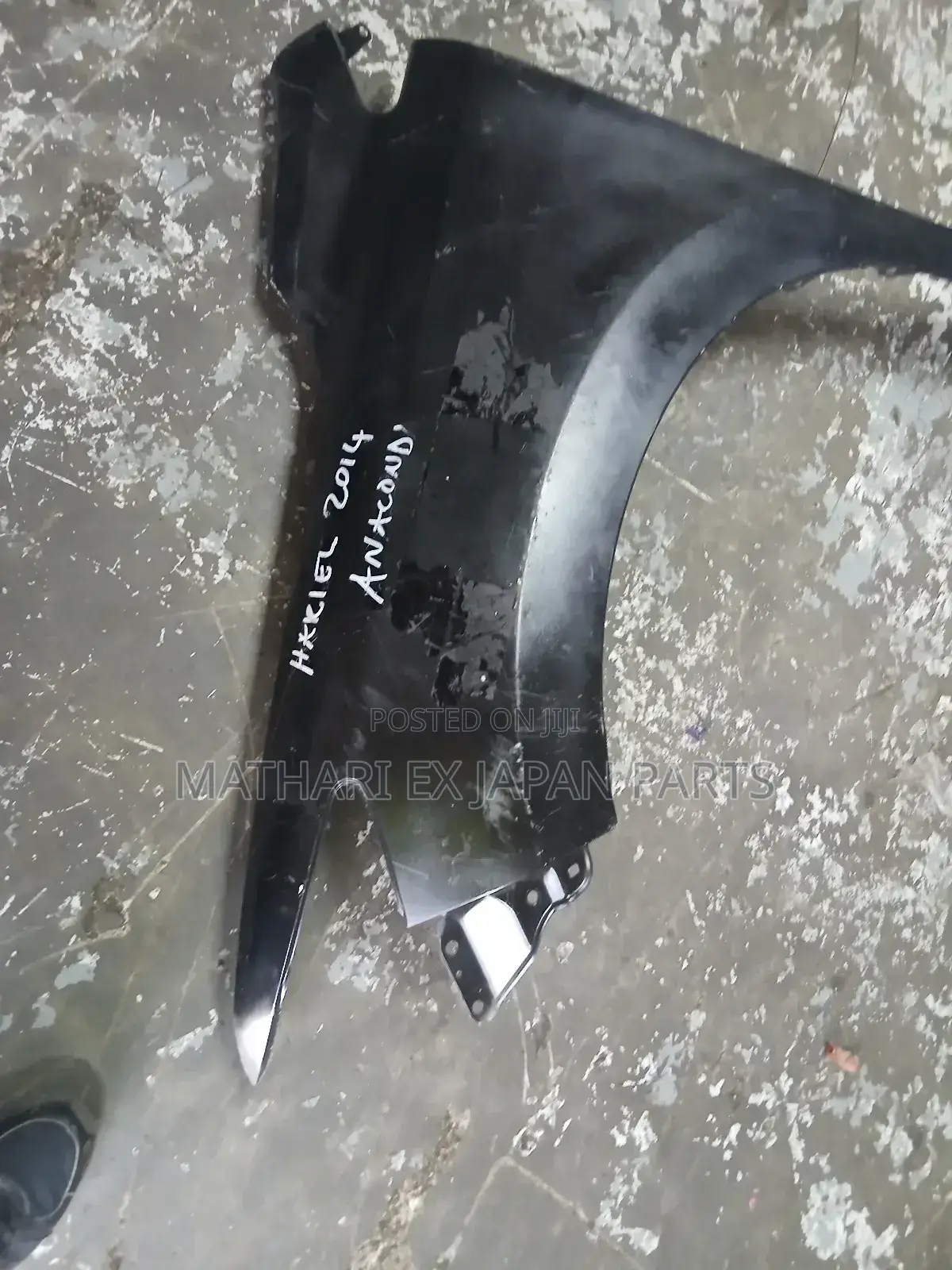 Toyota Harrier 2014 Left Front Fender / Wing – Original Ex-Japan