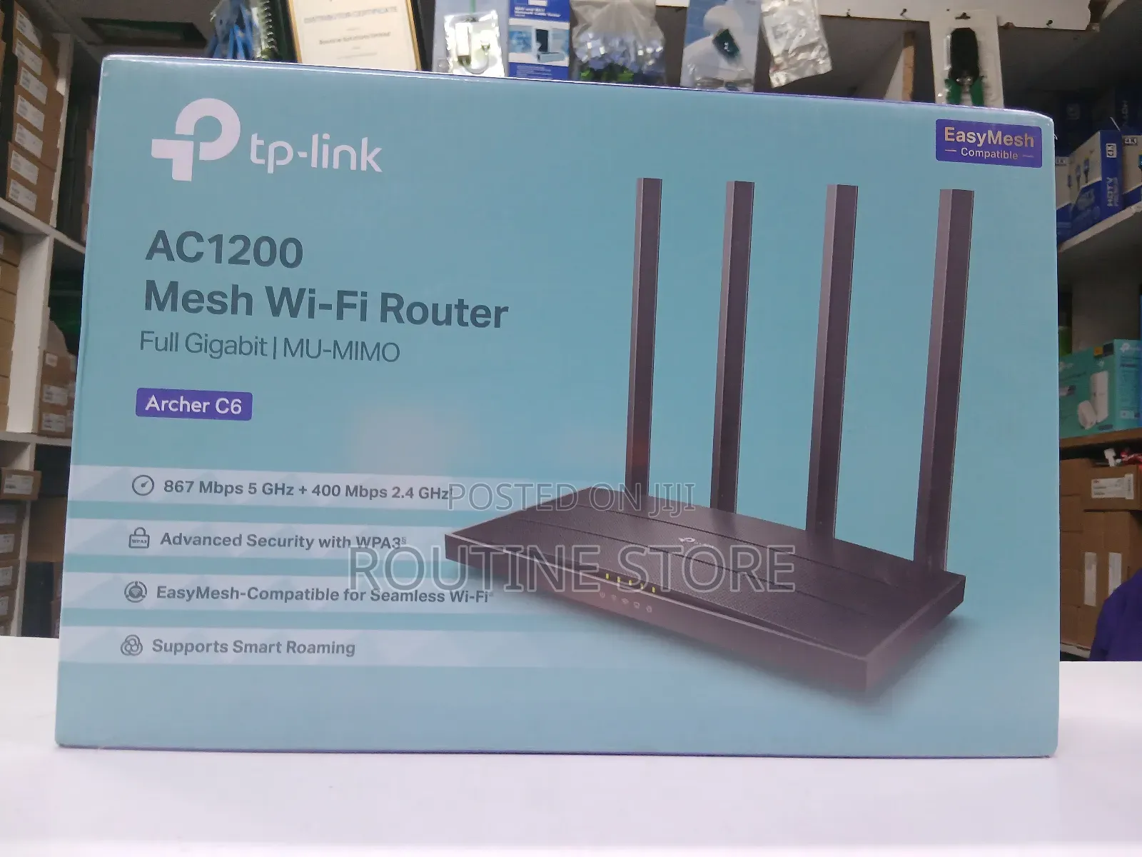 Tplink Archer C6 Ac1200 Wifi Router
