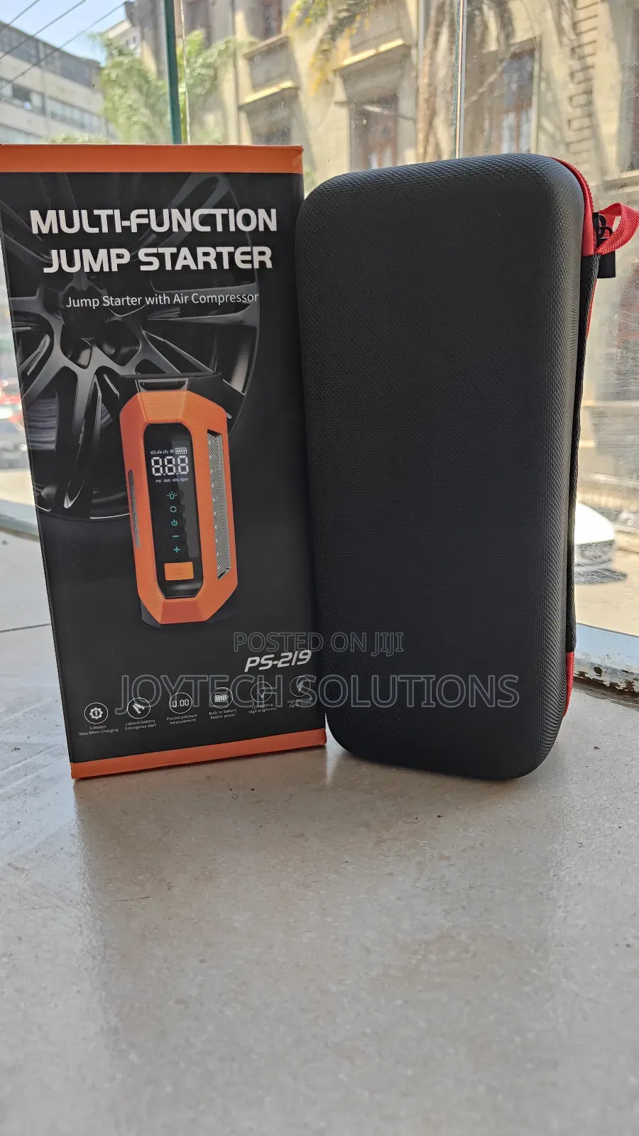 Essential Car Jump Starter Plus Inflator Ps-219