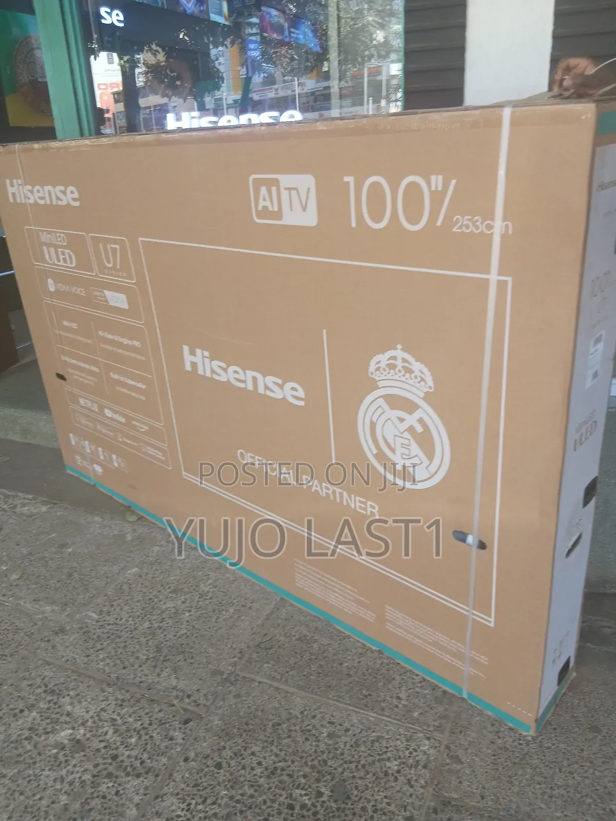 Hisense 100 Inch U7q Mini-Led Uled Smart Tv