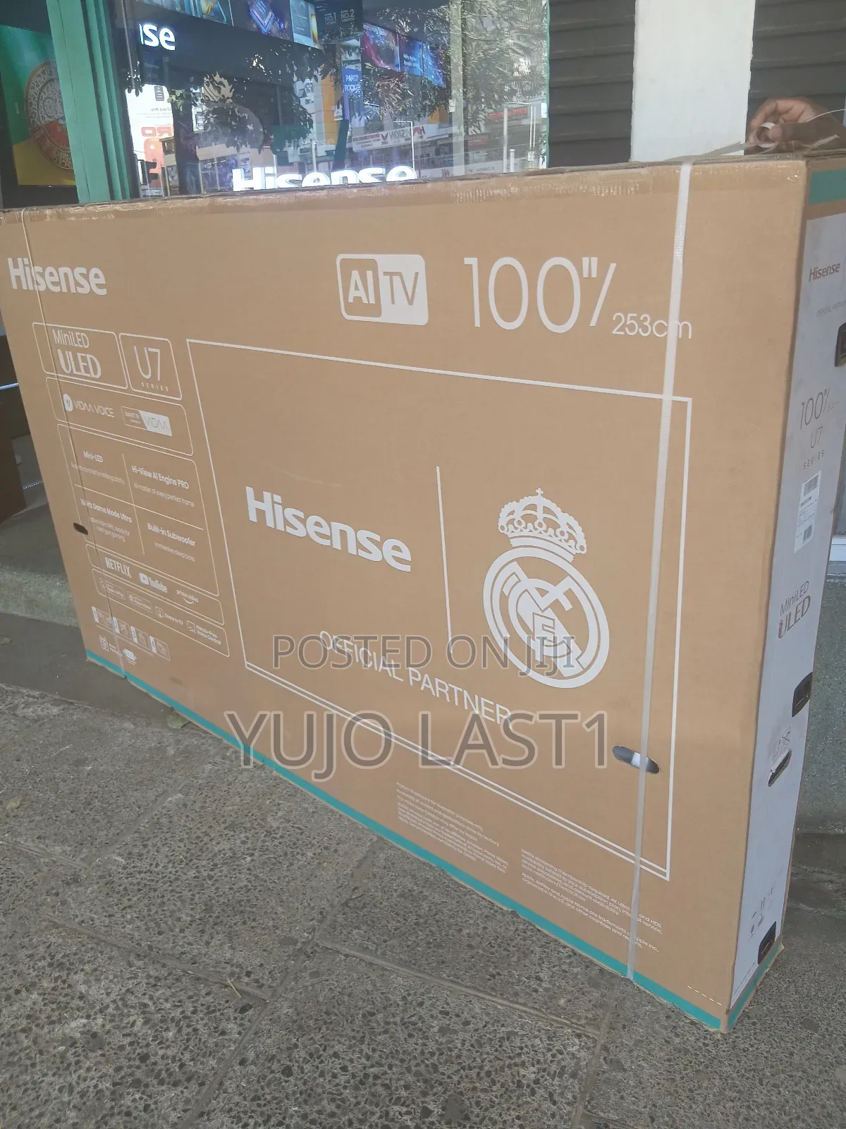 Hisense 100 Inch U7q Mini-Led Uled Smart Tv