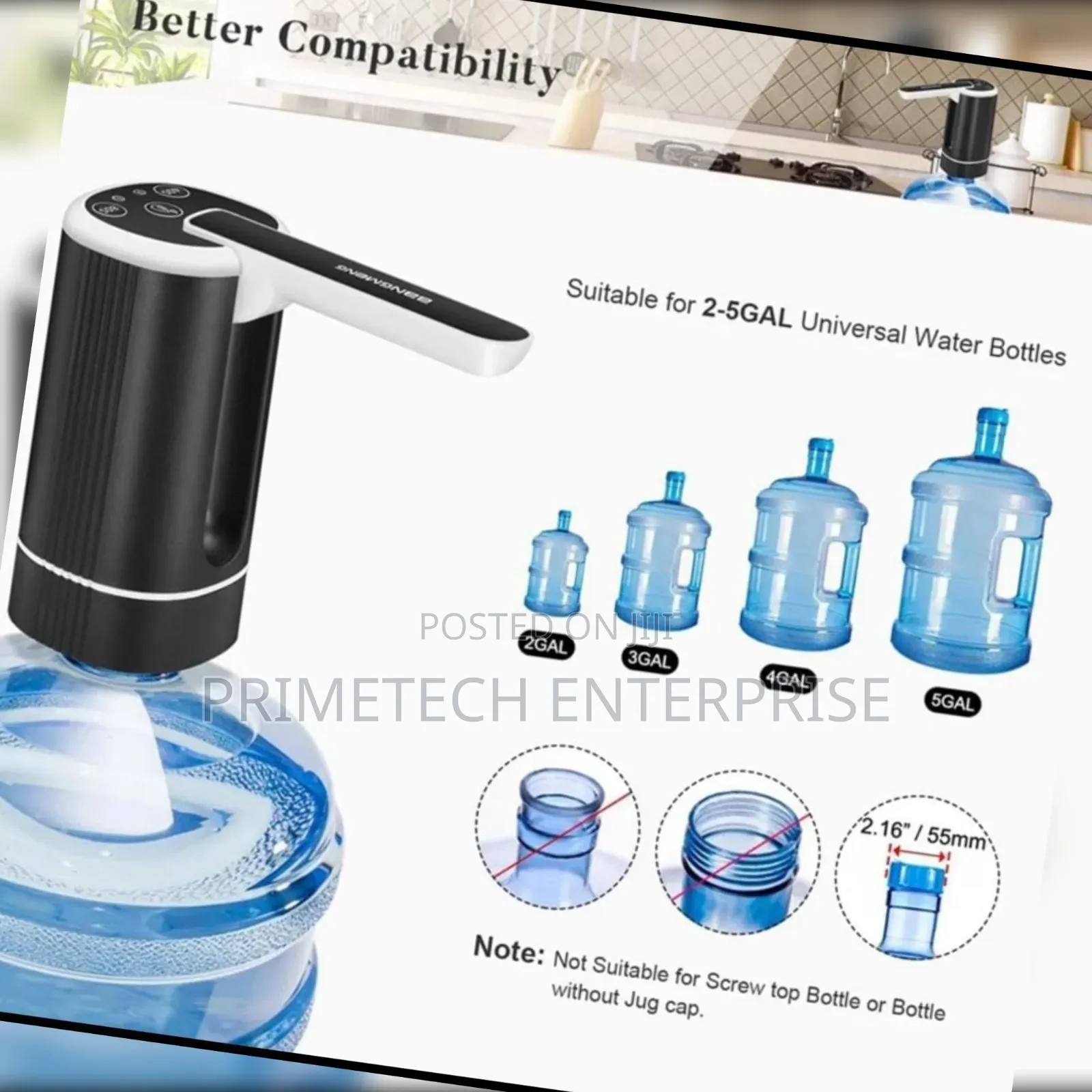 Foldable Black Water Pump