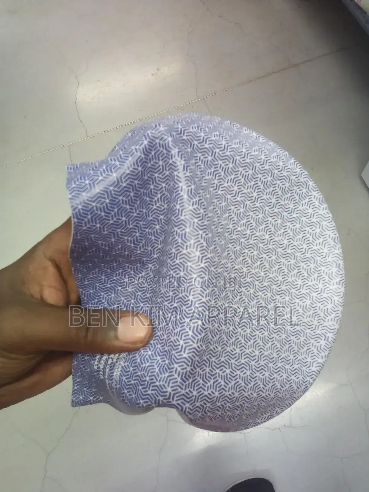 Light Grey Silicone Elastic Swimming Cap All Ages Fit