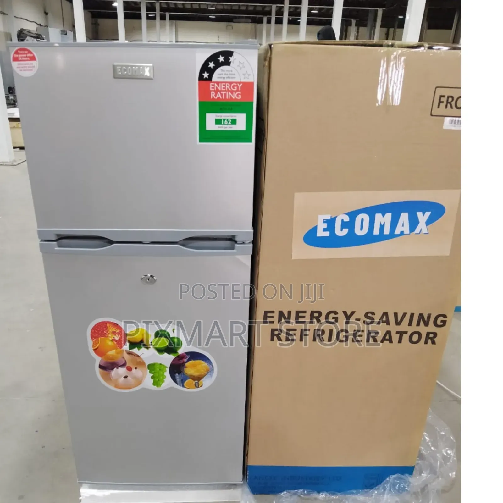 Ecomax 118l Double Door Refrigerator – Compact Energy Efficient