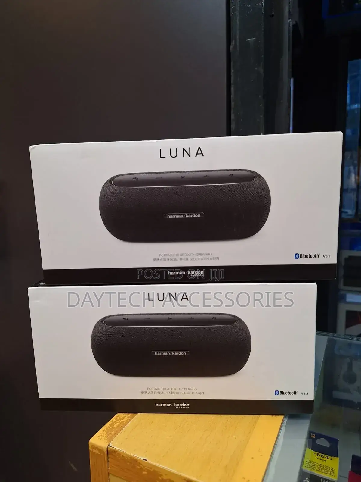 This Is the Harman Kardon Luna Portable Bluetooth Speaker.