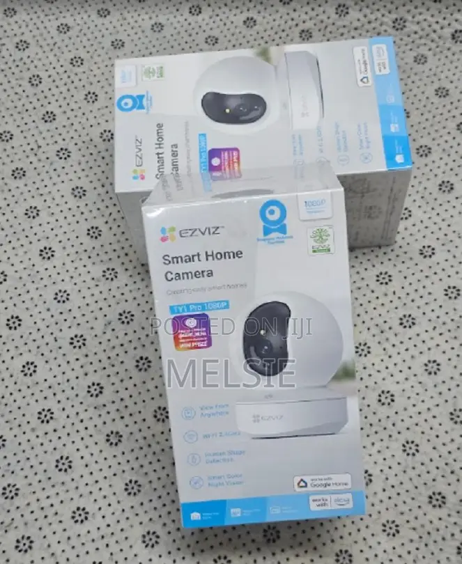 Ezviz Ty1 1080p Smart Security Cam - Ai Motion Tracking Night Vision