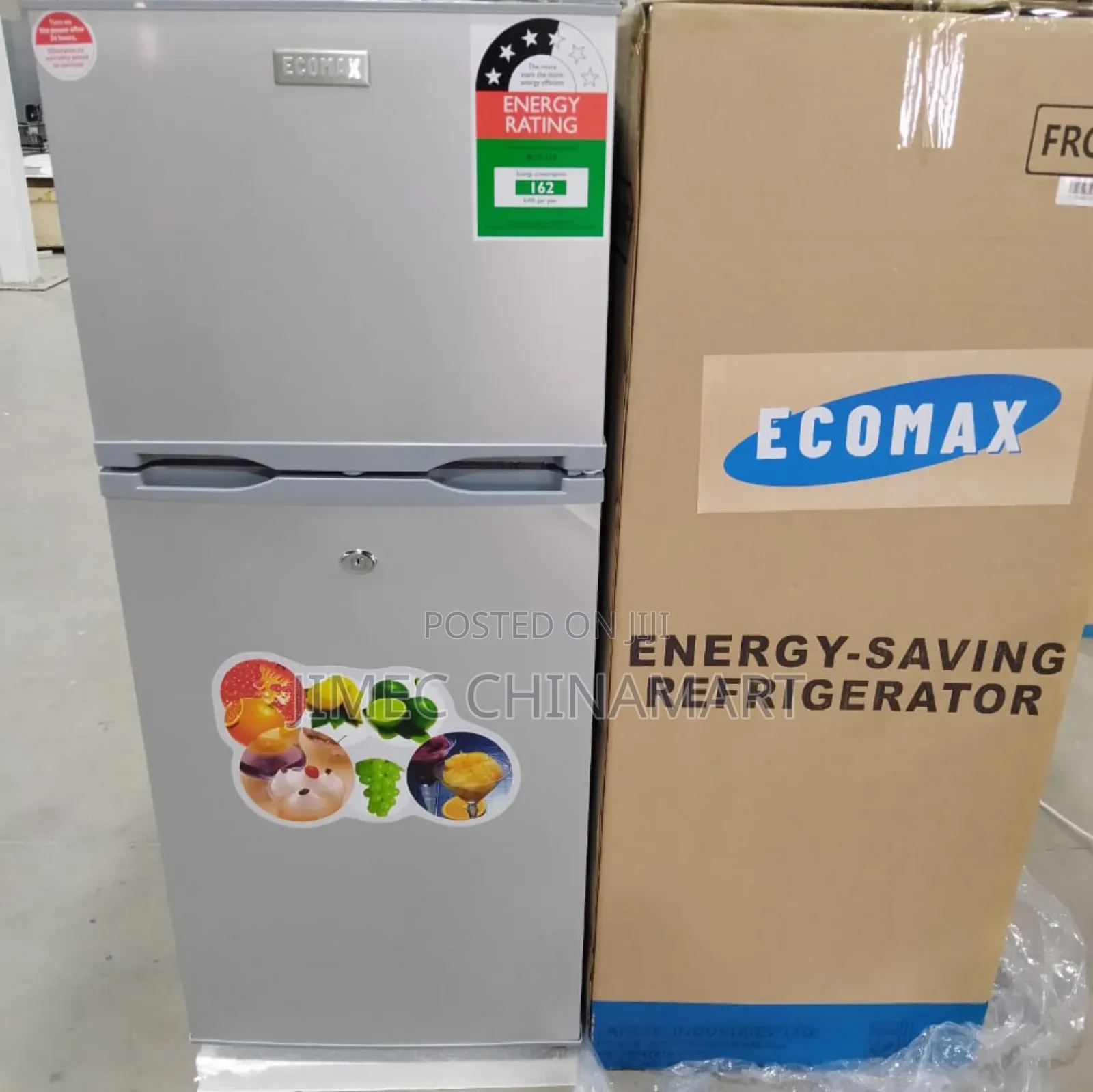 118l Ecomax Double Door Refrigerator