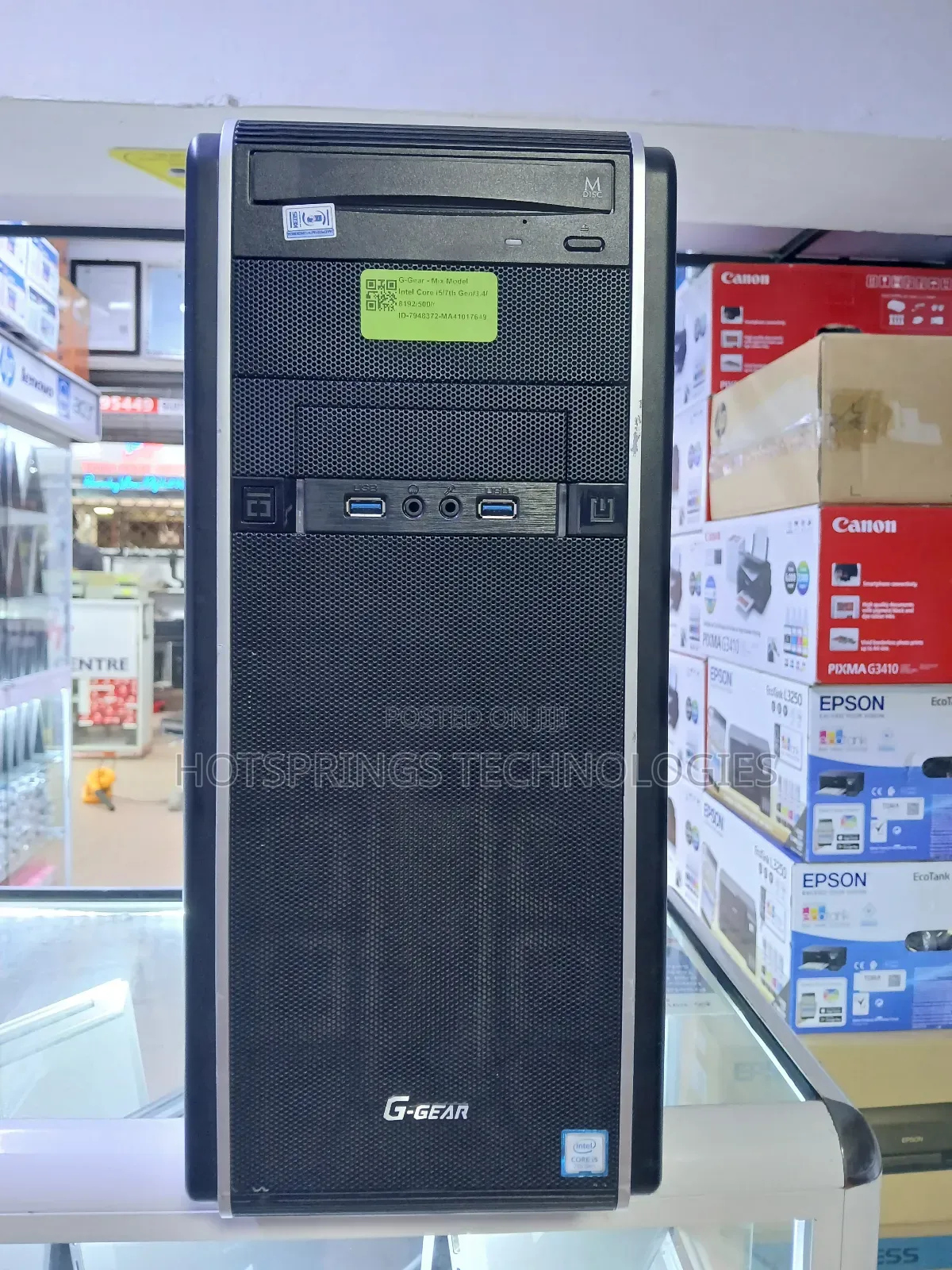 Desktop Computer Asus 8GB Intel Core i5 HDD 500GB