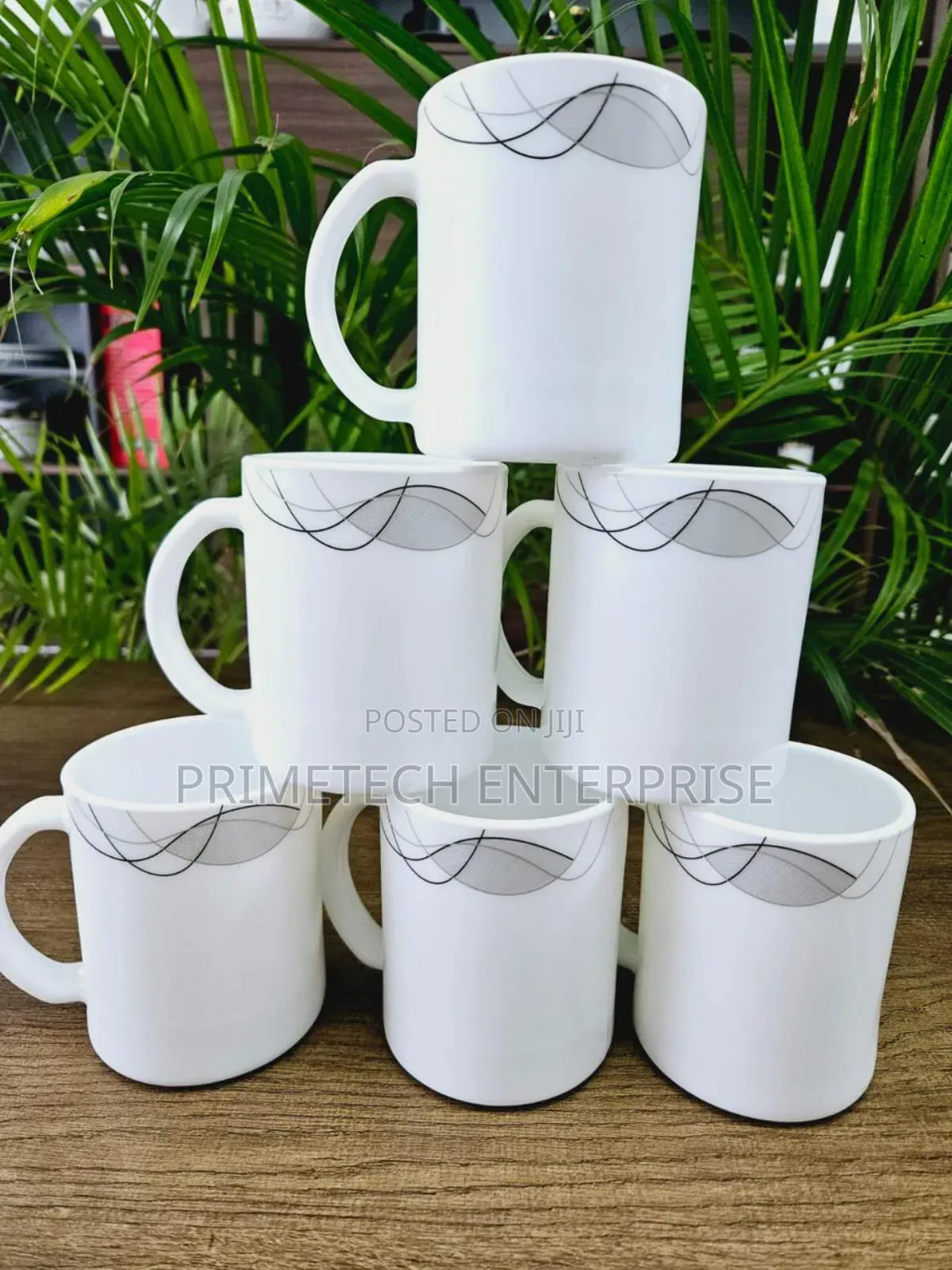 6pcs Ceramic Mugs