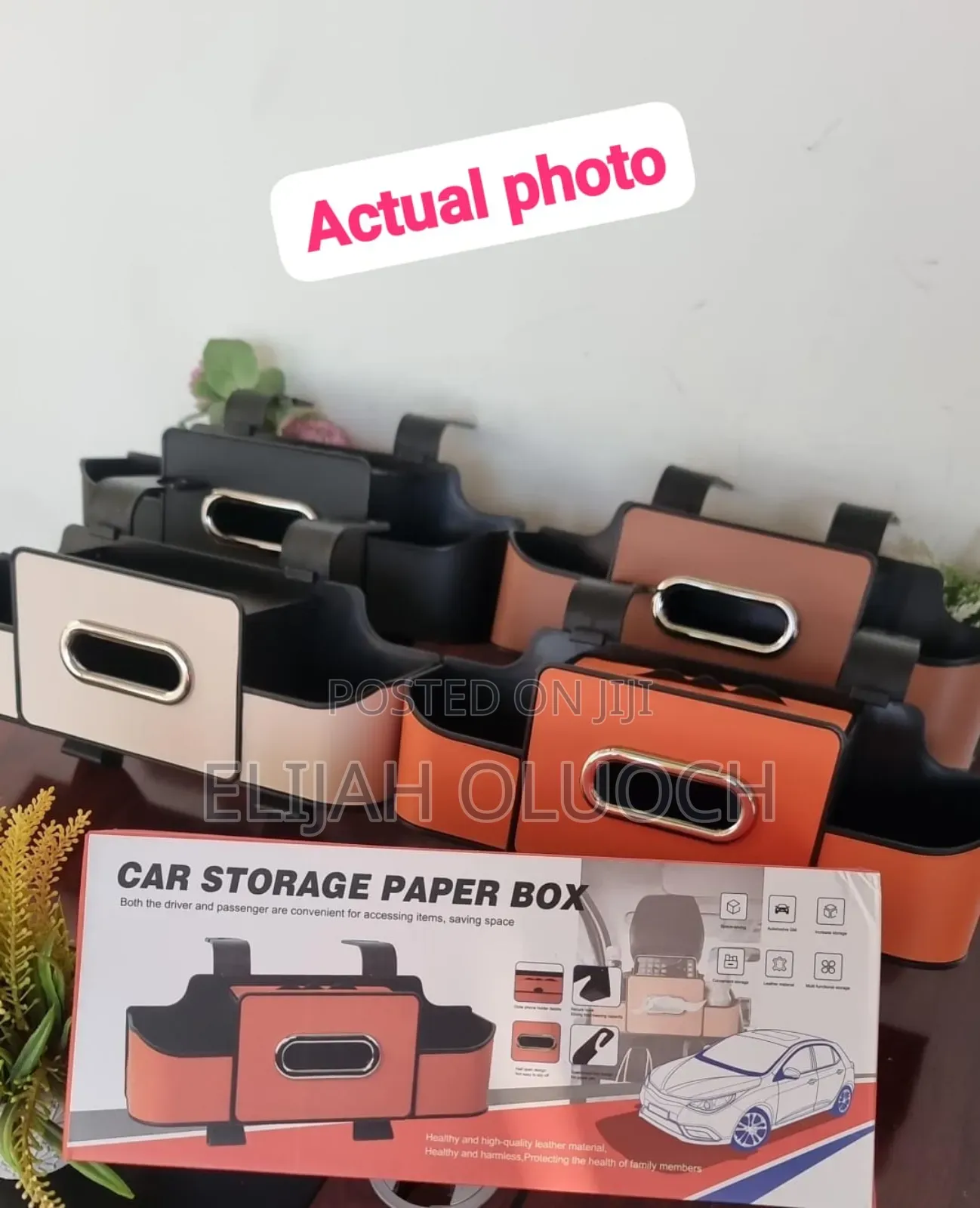 Car Backseat/Storage Car Organizer With  Compartment  Car Head Rest