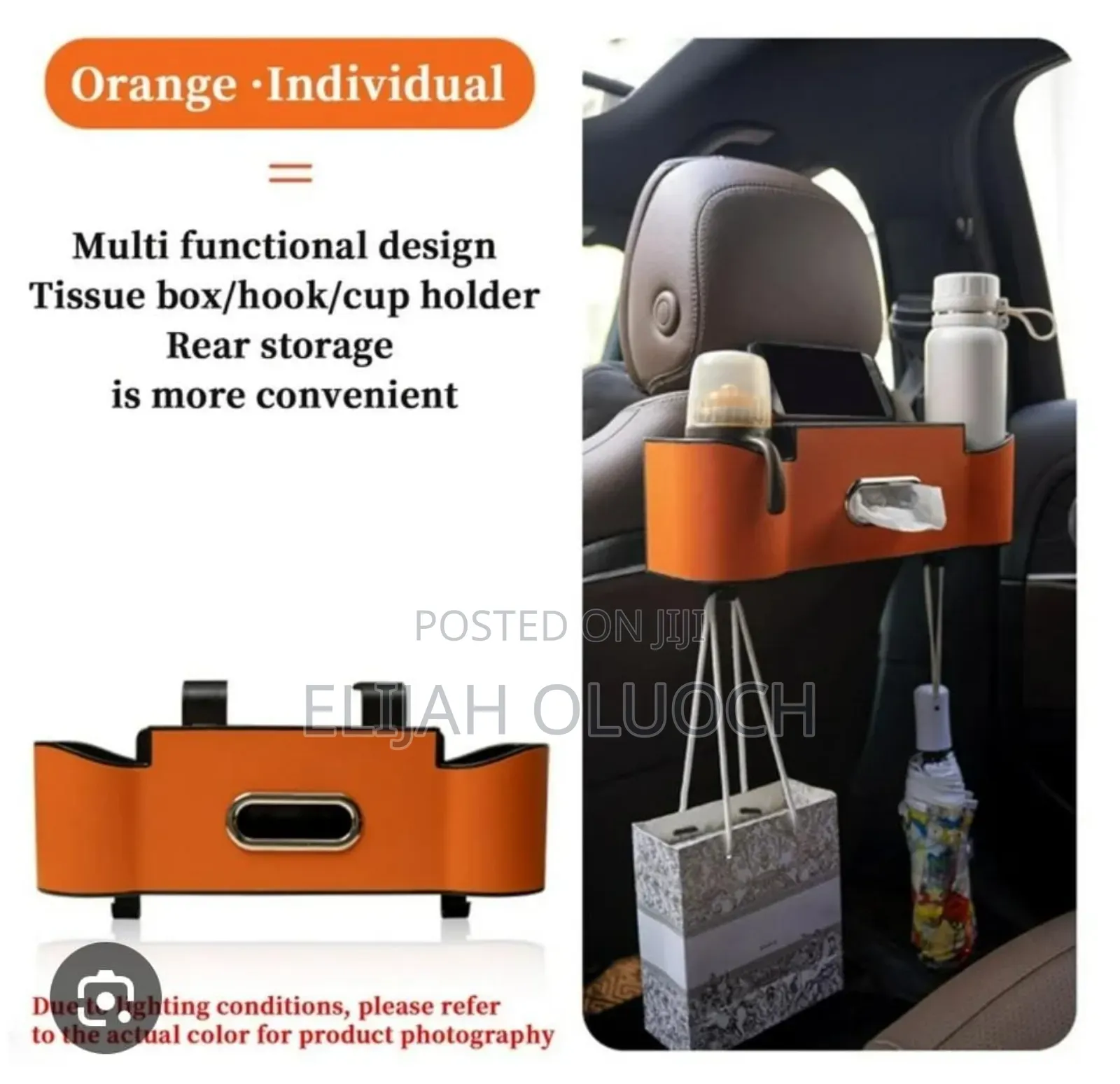Car Backseat/Storage Car Organizer With  Compartment  Car Head Rest