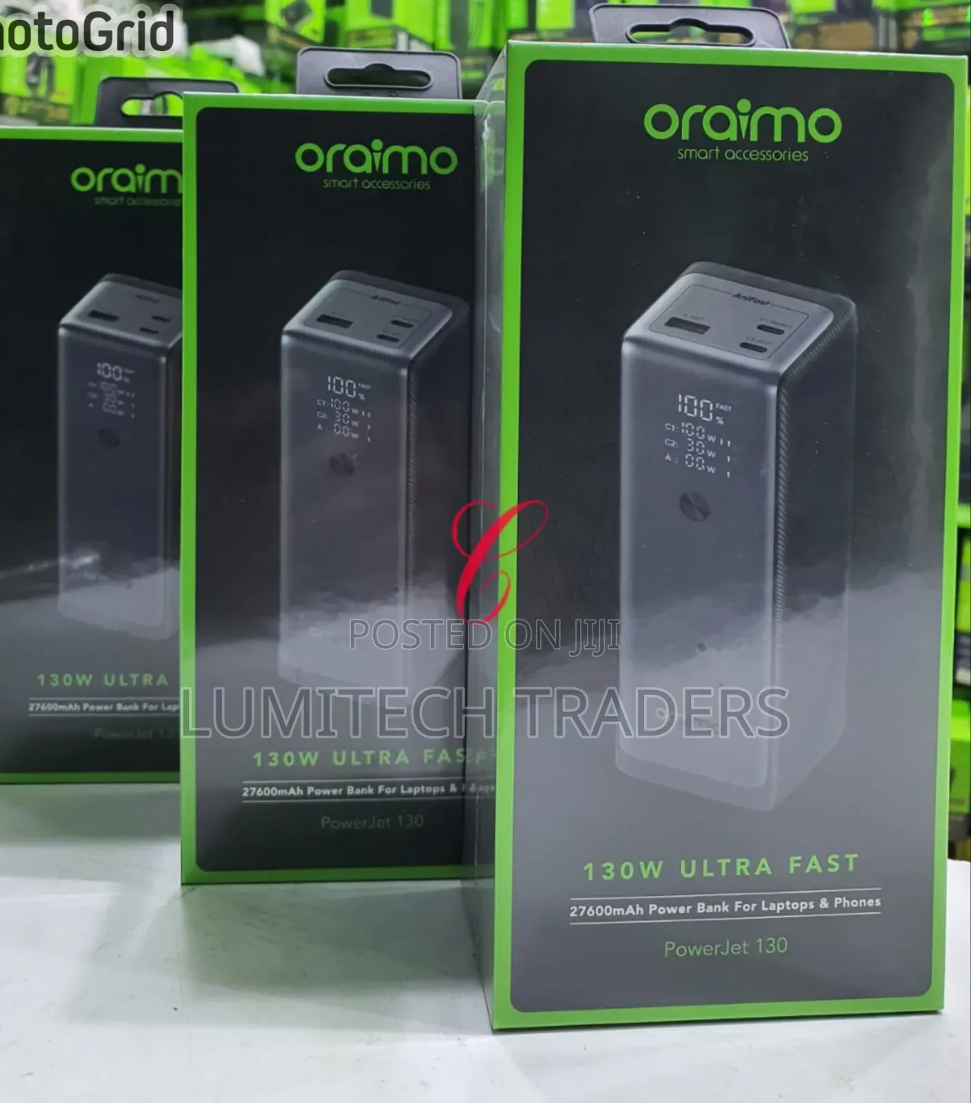 Oraimo Powerjet 130 27600mah 130w Power Bank -for Laptop Phone