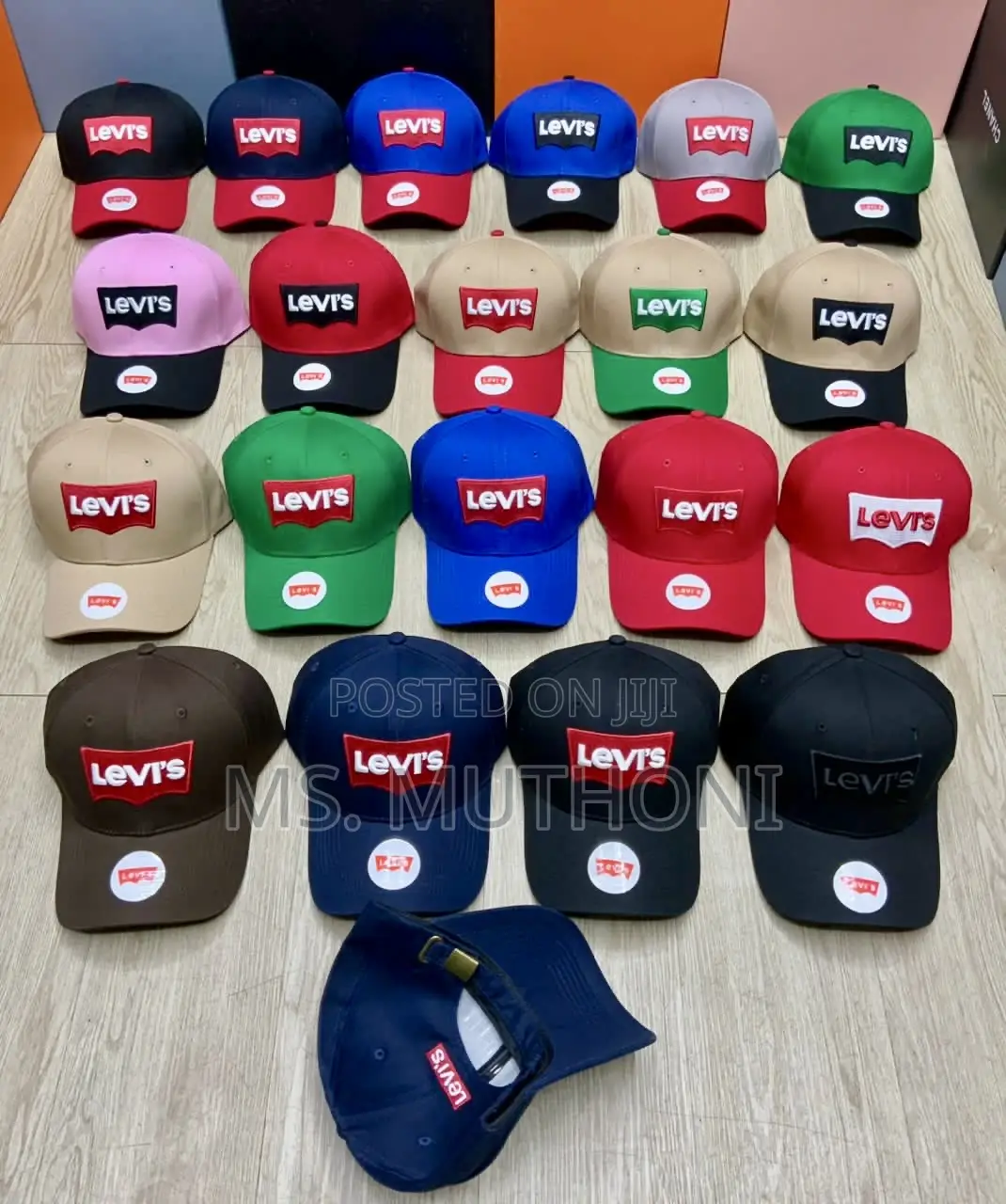 Levi’S Adjustable Baseball Caps 