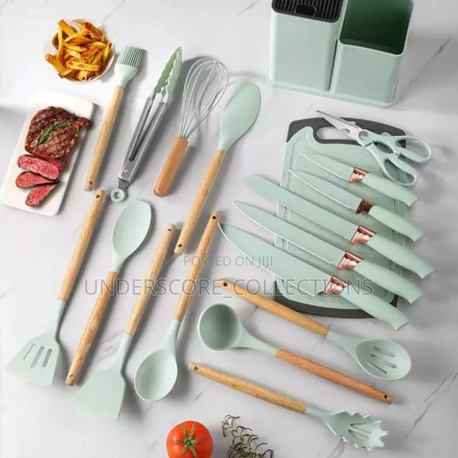 Mint Colour 19 Pieces Kitchenware Set*