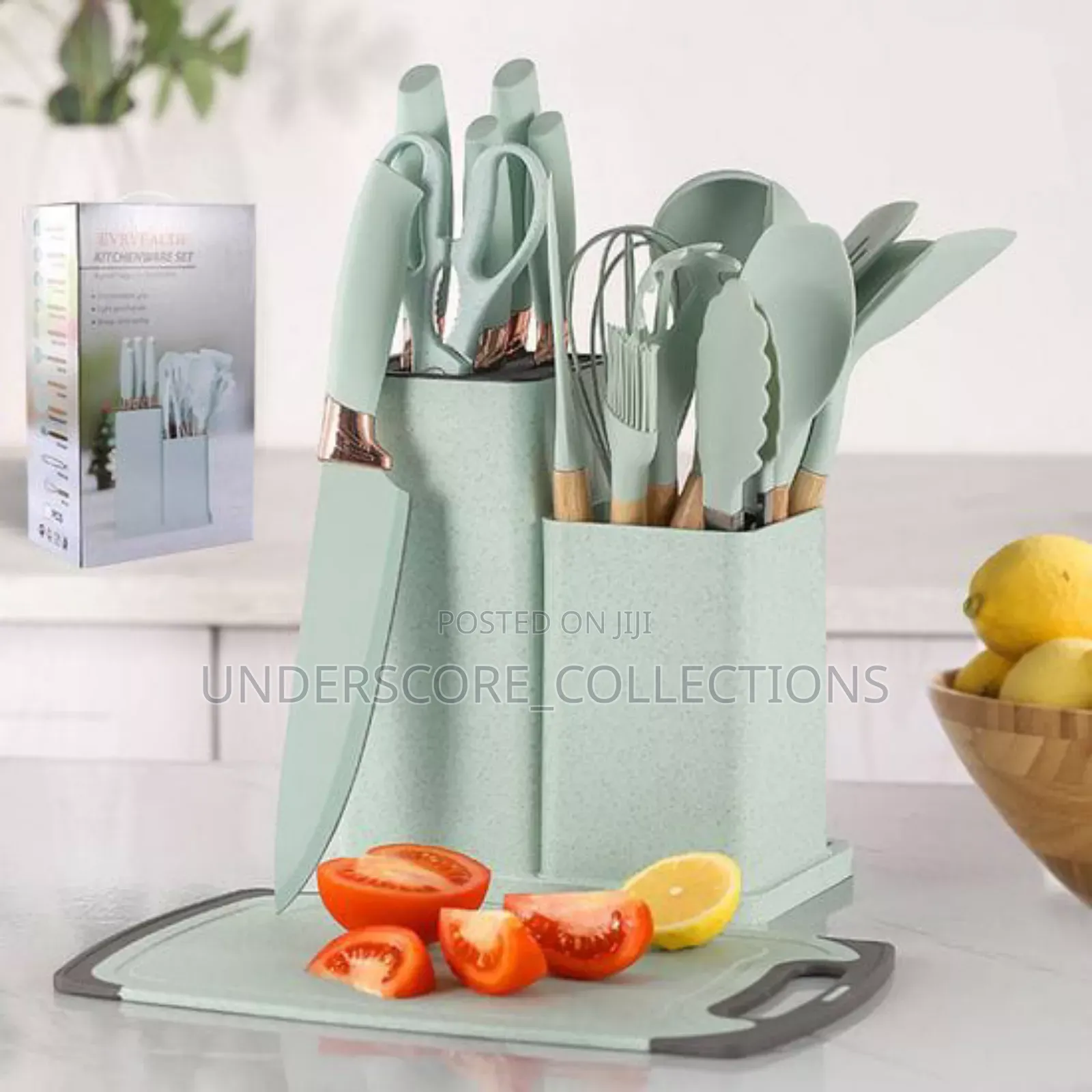 Mint Colour 19 Pieces Kitchenware Set*