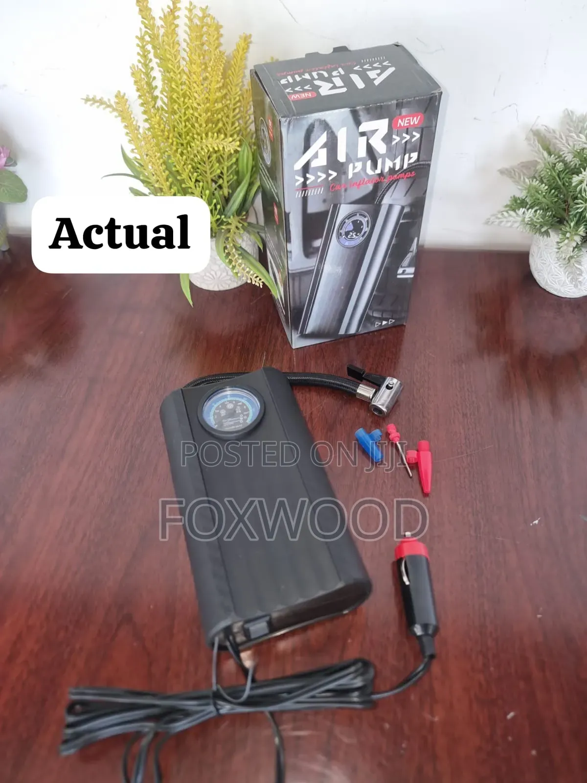 Car Cigar Powered Portable Air Inflating Pump
