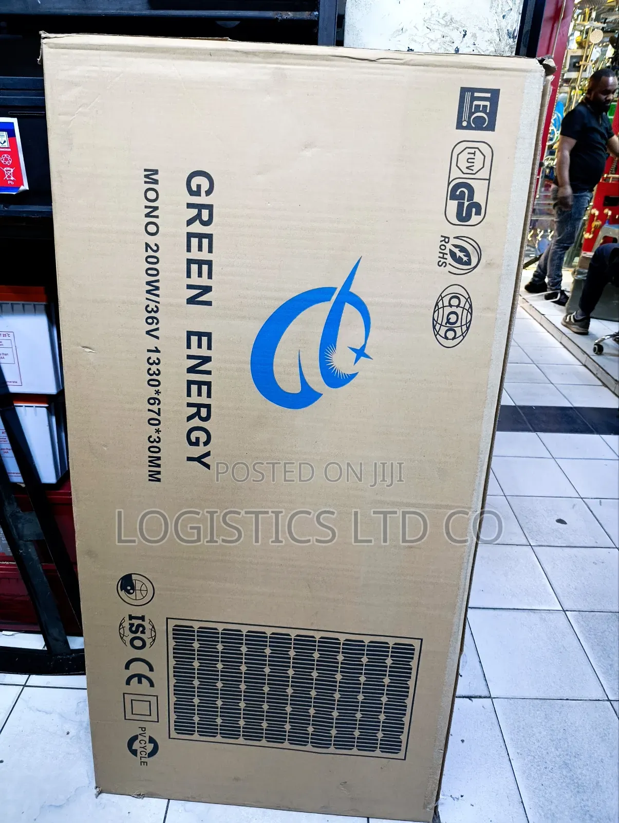 200w 36v Monocrystalline High Efficiency Solar Panel