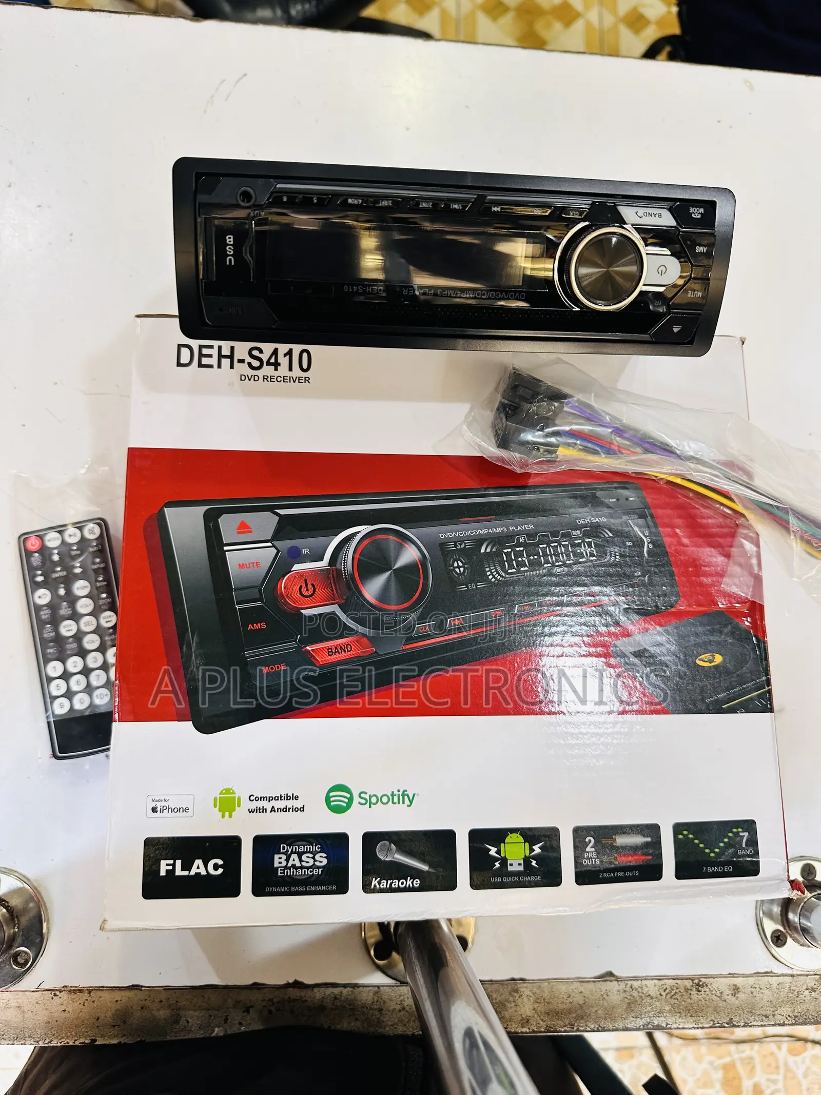 DVD/Bt/Usb Car Radios S410 – Bluetooth Car Stereo System
