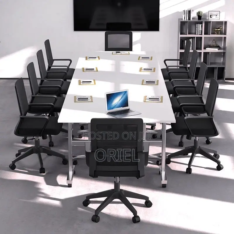 Office Chair : Fabric Mid-Back Office Staff Chair
