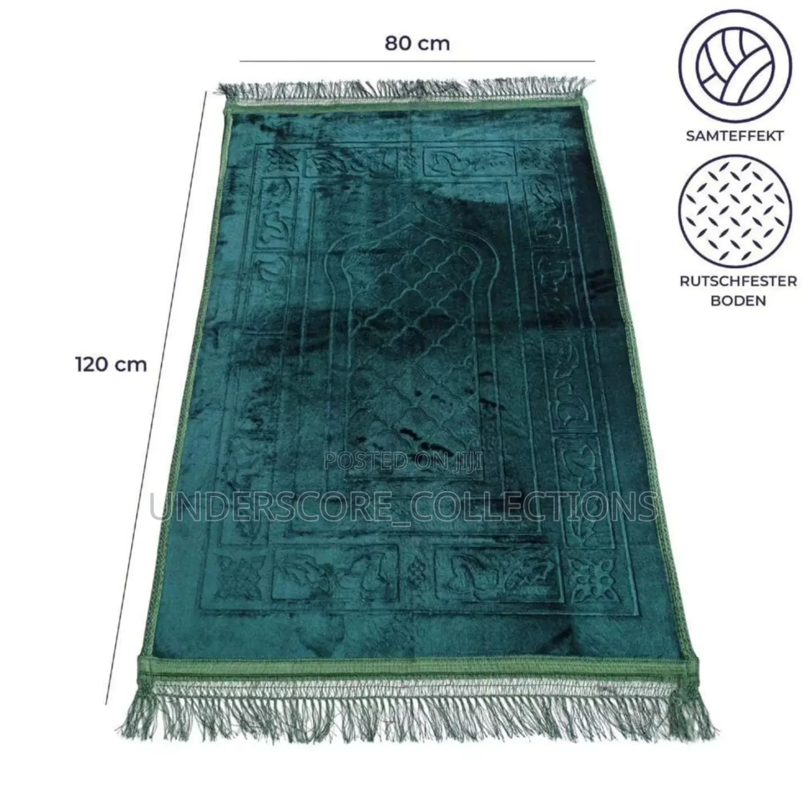 Velvet Islamic Prayer Mat