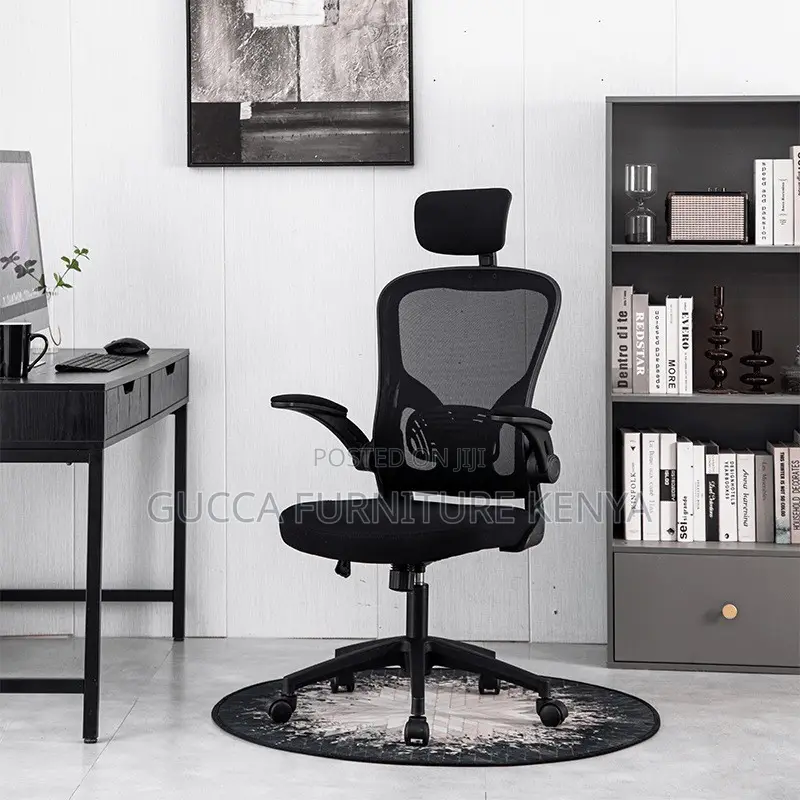 Ergonomic Office Chair With Flip Armrest