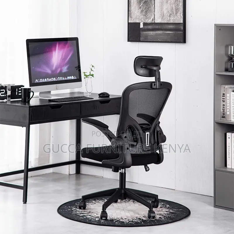 Ergonomic Office Chair With Flip Armrest