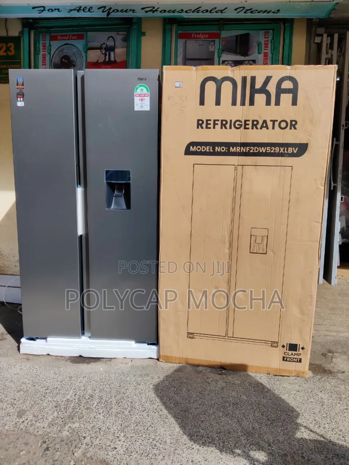 Mika 595l No Frost Fridge With Water Dispenser
