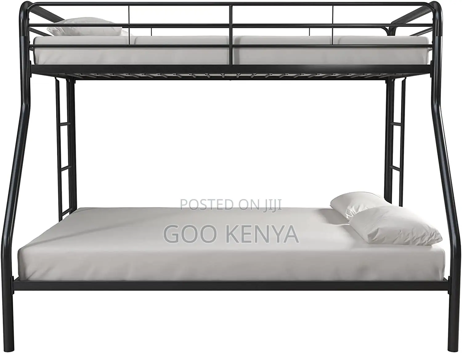 Home Bed; Space-saving Steel Kids Bunk Bed With Stairs
