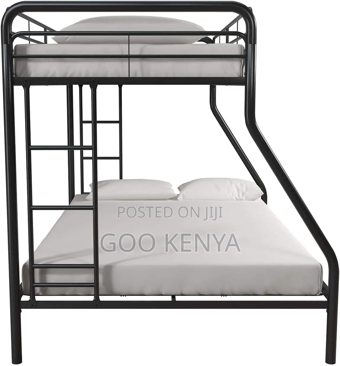 Home Bed; Space-saving Steel Kids Bunk Bed With Stairs