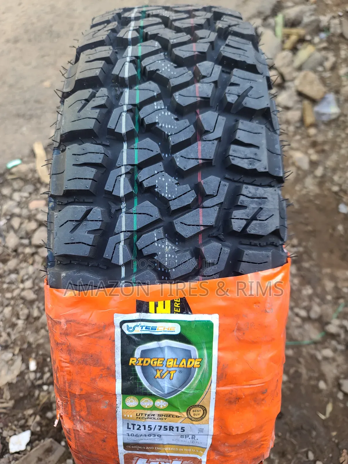 215/75r15 Tesche Tyres Ridge Blade X/T 8pr All-Terrain
