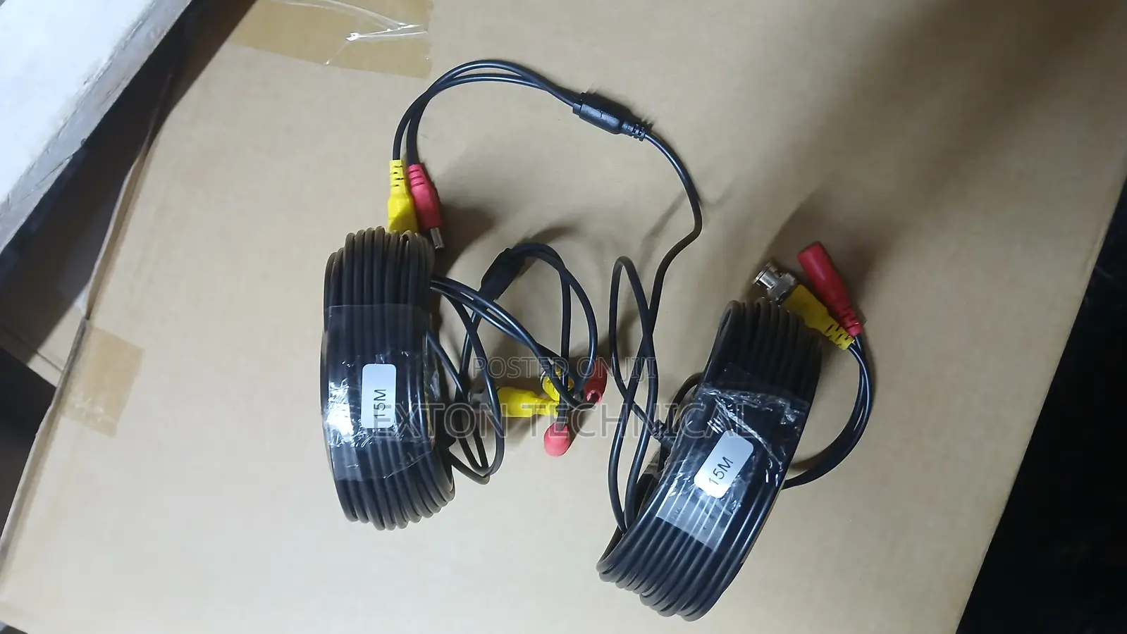 BNC Premade Video Power Cable 15m.