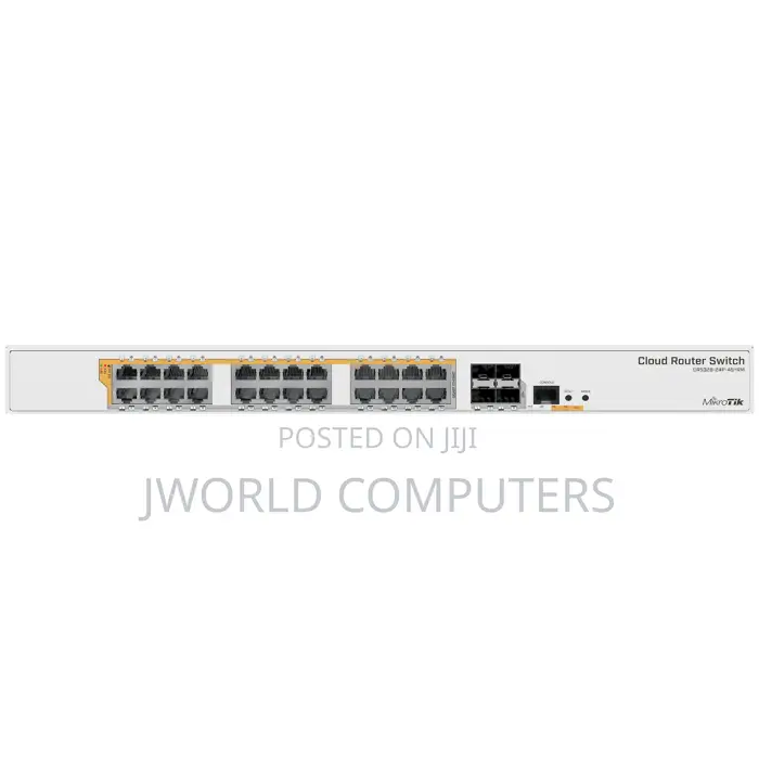 Mikrotik Crs328-24p-4s+Rm 24 Port Gigabit Ethernet Switch