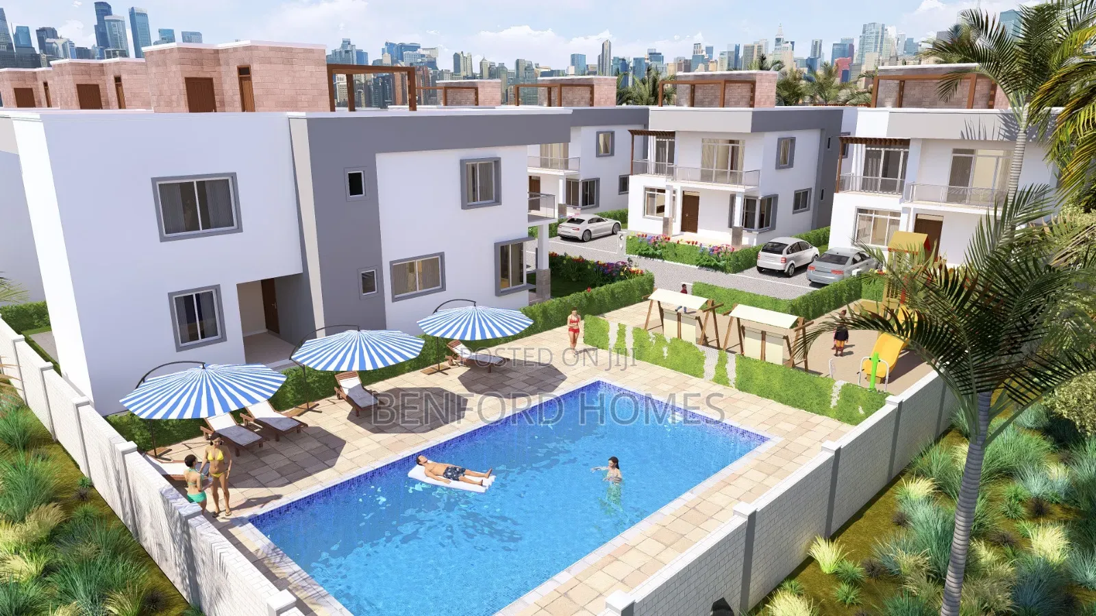 Furnished 5bdrm Townhouse/Terrace in Links Roads, Nyali for sale