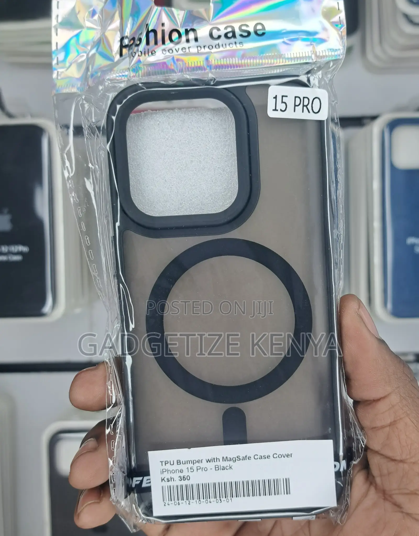 Tpu Bumper With Magsafe Case Cover for iPhone 15 Series