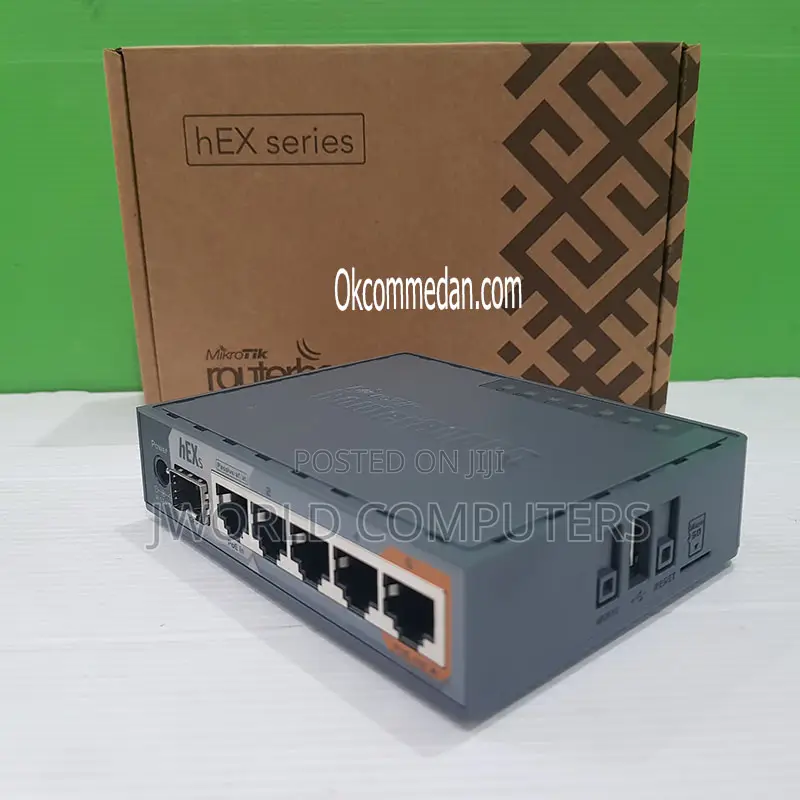 Mikrotik Rb760igs Hex S 5×Gigabit Ethernet SFP Dual Core 880mhz Cpu
