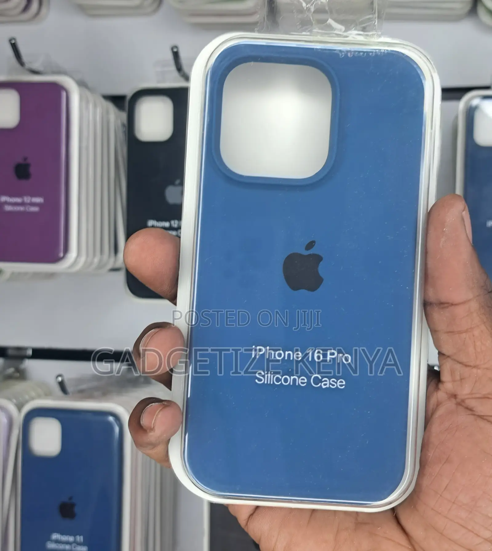 Thick Silicone Matte Back Case Cover for iPhone 16 Series