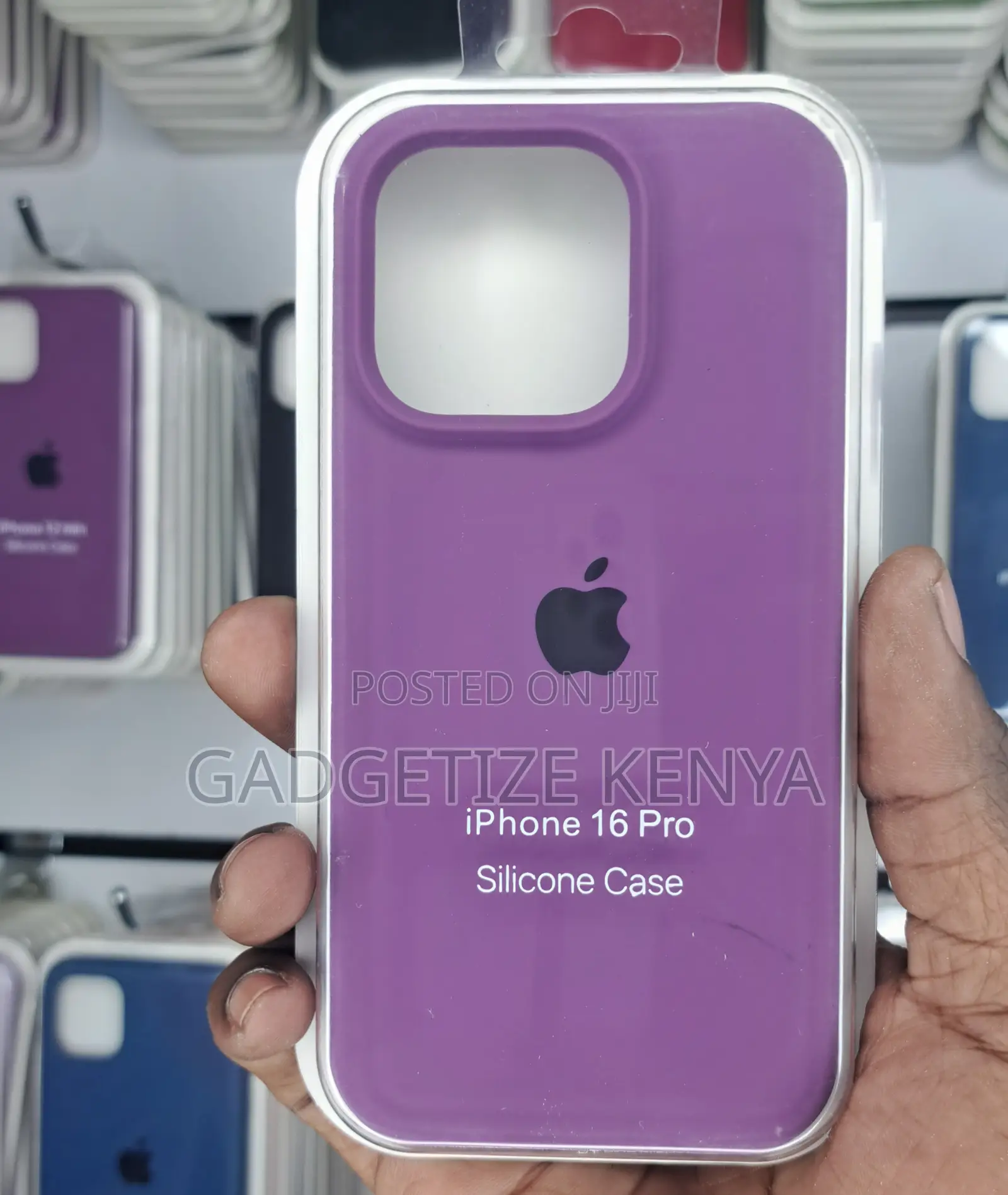 Thick Silicone Matte Back Case Cover for iPhone 16 Series