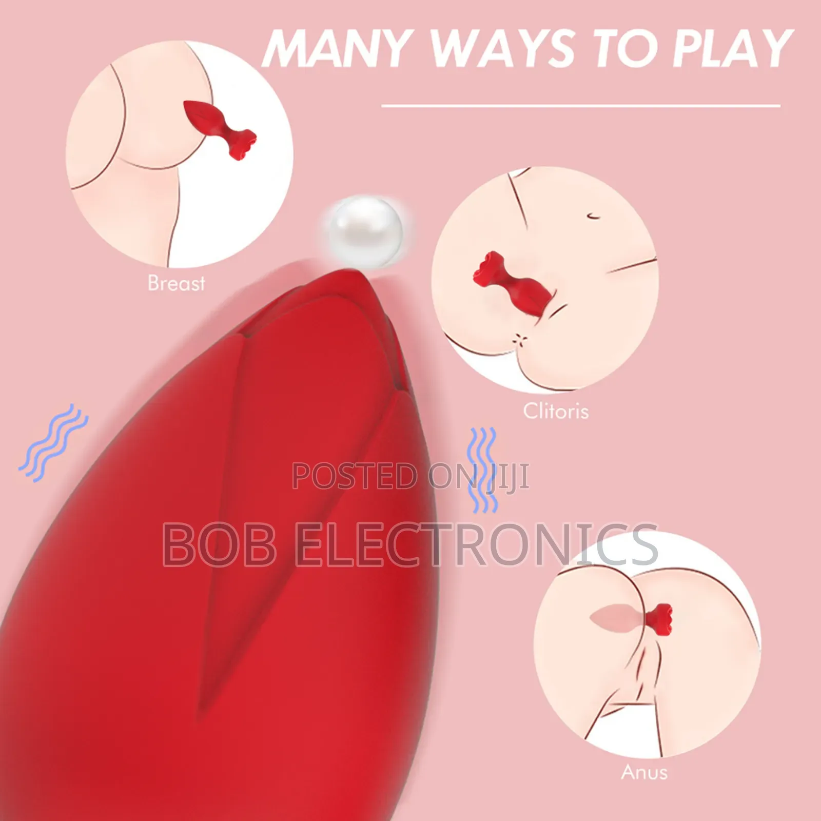 Anal Butt Plug Vibrator