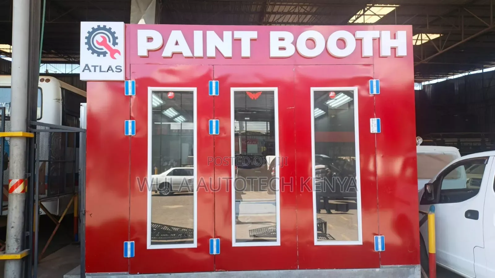 Heavy Commercial Power Spray Booth High Quality Sunshine